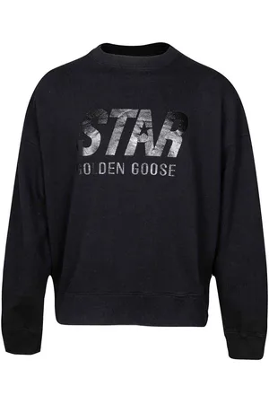 Golden Goose Felpa Crewneck In Cotone Colore