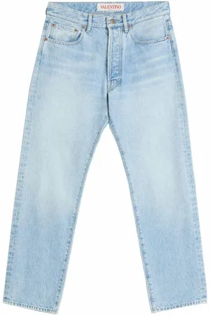 VALENTINO GARAVANI Pantalone Denim Blu Lav Chiaro