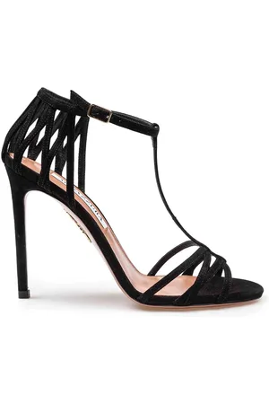 Aquazzura Sandalo Forever More 105 In Camoscio