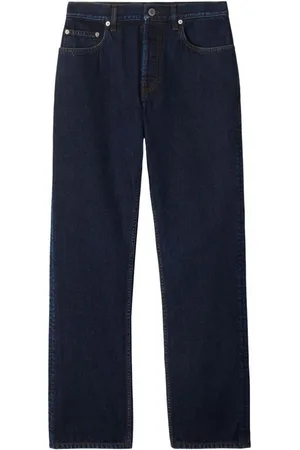 Burberry W Denim dritto Indaco