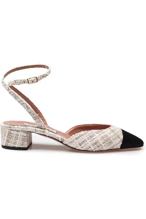 Aquazzura Pompa Flirt Francese 35 Tweed