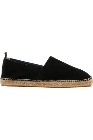Castaner Espadrillas con linguetta intrecciata nera