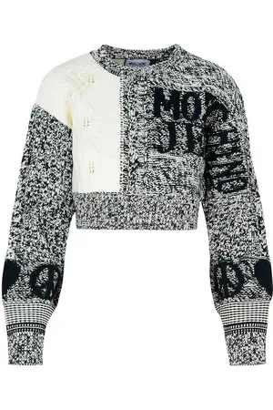 Moschino Maglione in misto cotone con patch