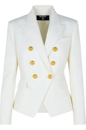 Balmain Blazer In Lana Vergine