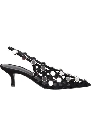 The Attico Sandali Slingback Con Griglia