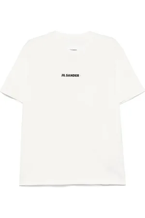 Jil Sander T-shirt in cotone con stampa logo