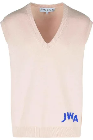 J.W.Anderson J. W. Anderson Gilet in cotone rosa