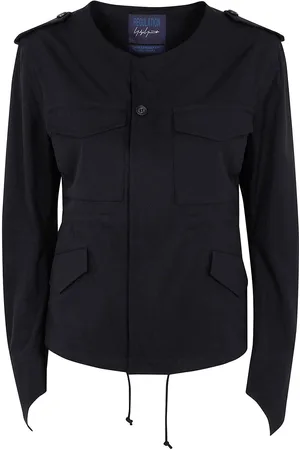 YOHJI YAMAMOTO R-Collarless M65 Y Jkt