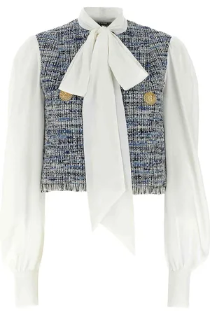 Balmain Camicia di tweed