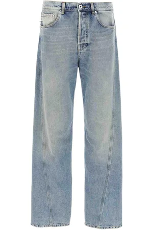 Lanvin Jeans con orlo attorcigliato
