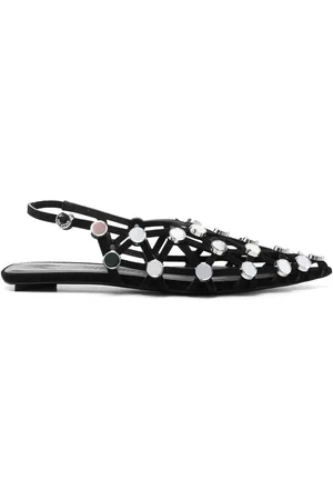 The Attico Sandali slingback a griglia
