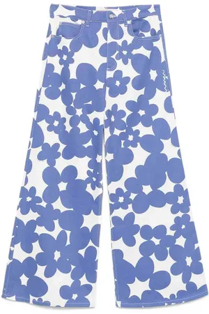 Marni Pantaloni A Fiori