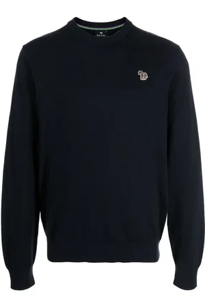 Paul Smith Girocollo in cotone organico con logo Zebra