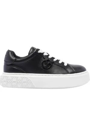 Pinko Scneaker flatform con logo Love Birds