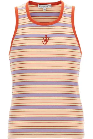 J.W.Anderson J. W. Anderson Canotta a costine con logo