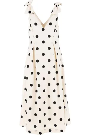 ZIMMERMANN Abito midi con scollo a V schiacciato