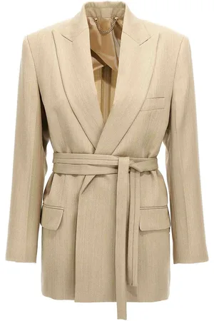 Victoria Beckham Giacca con cintura