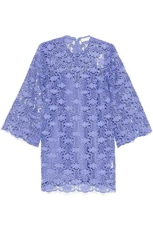 ZIMMERMANN Vestito a tunica in pizzo Maxine