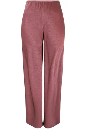 Vince Pantaloni fluidi in sbieco in raso