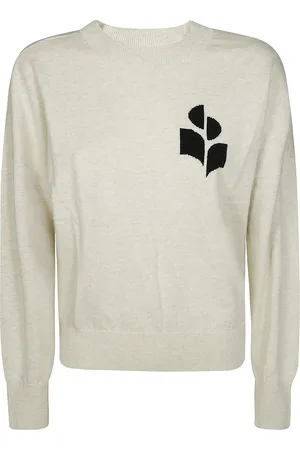 Isabel Marant Maglia a girocollocon logo stampato a lato