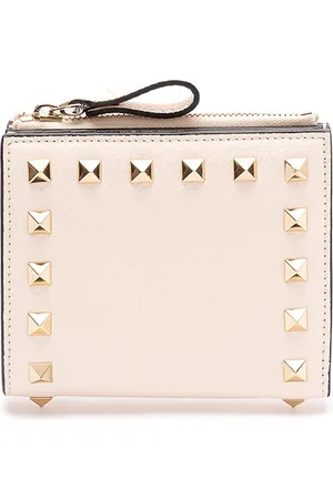 VALENTINO GARAVANI Portafoglio francese con patta Rockstud.