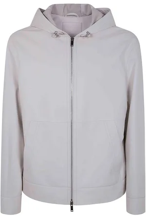 DESA 1972 Giacca in pelle con cappuccio