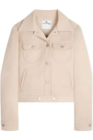 Courrèges Giacca da camionista Signature Twill