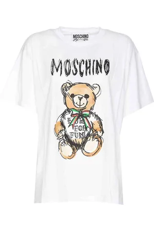 Moschino T-shirt con orsetto disegnato