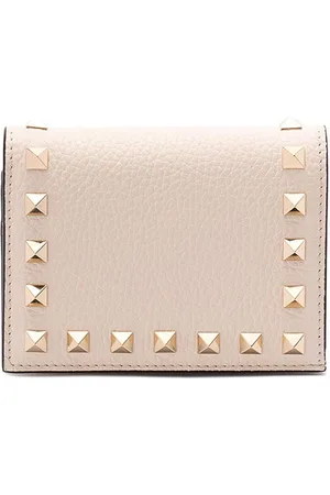 VALENTINO GARAVANI Portafoglio francese con patta Rockstud.