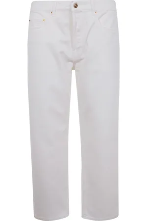 Golden Goose Pantaloni M`S dorati Cory Loose Skate Denim