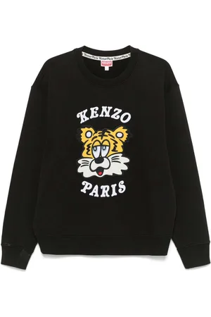Kenzo Felpa con logo ricamato