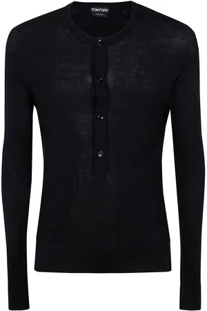 Tom Ford Maglieria Henley lavorata a maglia
