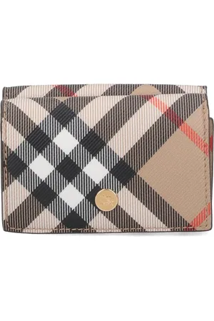 Burberry Portafoglio Compatto A Libro