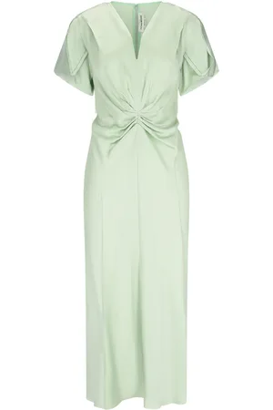 Victoria Beckham Vestito Midi Drappeggiato