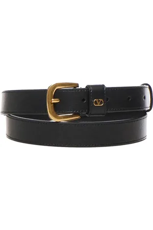 VALENTINO GARAVANI Cintura Vlogo Signature In Vitello Lucido