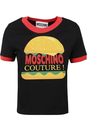 Moschino T-shirt con stampa hamburger
