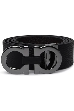 Salvatore Ferragamo Cintura in pelle nera