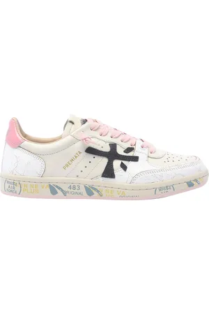Premiata Sneakers bianche in argilla basket