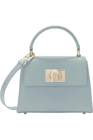 Furla 1927 Mini Top Handle In Pelle Colore Nuvola