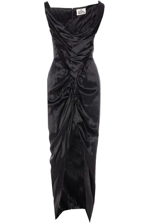 Vivienne Westwood Vestito da pantera lungo