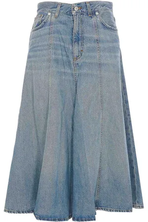 haikure Gonna in denim ionico serenitÃ