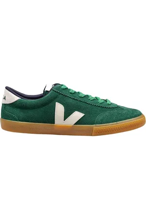 Veja Sneakers Volley In Camoscio Colore Verde