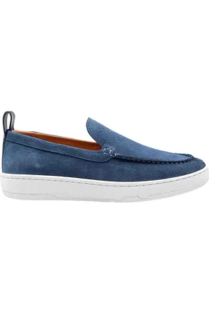 Lanvin Slipper In Camoscio Colore Blu Navy
