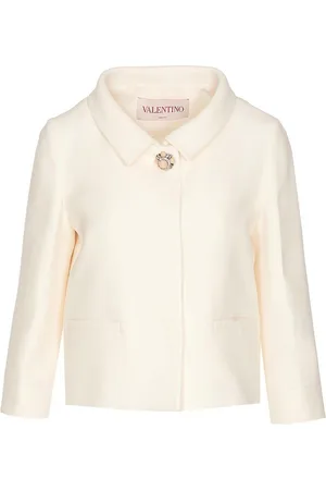 VALENTINO GARAVANI Giacca di couture di crepe