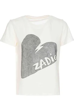 Zadig & Voltaire T-shirt Alys HC Big Heart