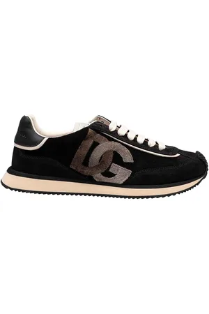 Dolce & Gabbana Sneakers Cushion In Velluto E Camoscio