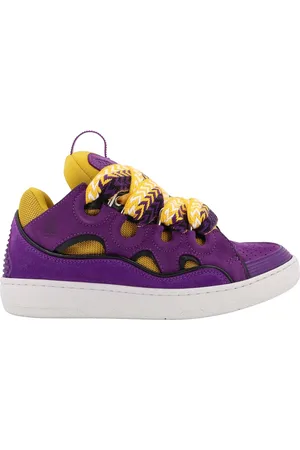 Lanvin Sneakers in pelle scamosciata leggera Curb