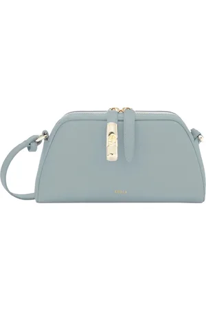 Furla Goccia Mini Bag In Pelle Colore Nuvola