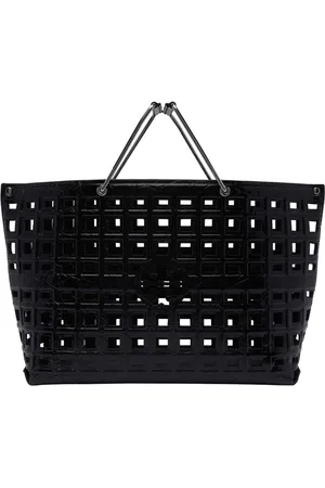 Tory Burch Borsa del mercato Ella in rilievo Croco