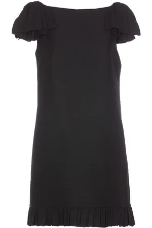VALENTINO GARAVANI Mini Vestito di Crepe Couture
